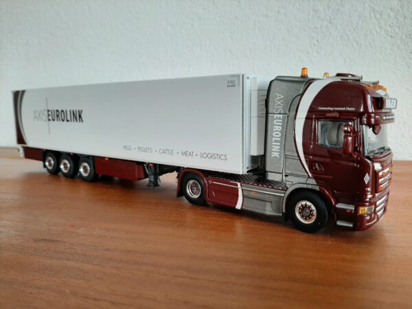 Scania R topline met reefertrailer