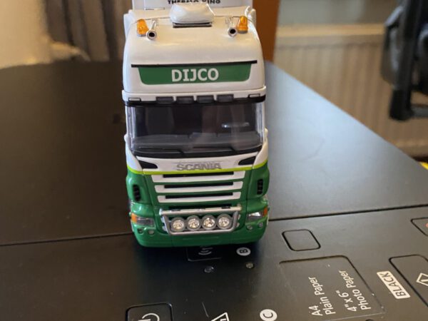 Scania R Topline met Reefertrailer en certificaat