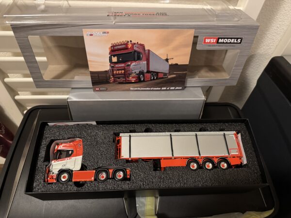 Scania S highline tagaxle met aardappel trailer inclusief aardappelen lading S.Verbeek Tiel