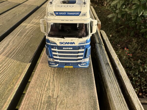 Scania S highline pacton containertrailer de Groot Niewerkerk ad IJssel Nederland