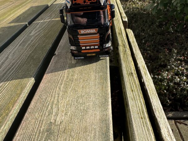 Scania R normal roof 8x4 tripple NCH container systeem + 3 asser GS Aanhanger + containers Inclusief Certificaat Henco Trans Ruurlo Nederland