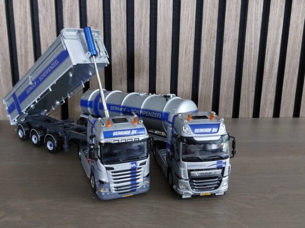 WSI DAF/Scania mesttank kipper  Berhof Scherpenzeel Nederland